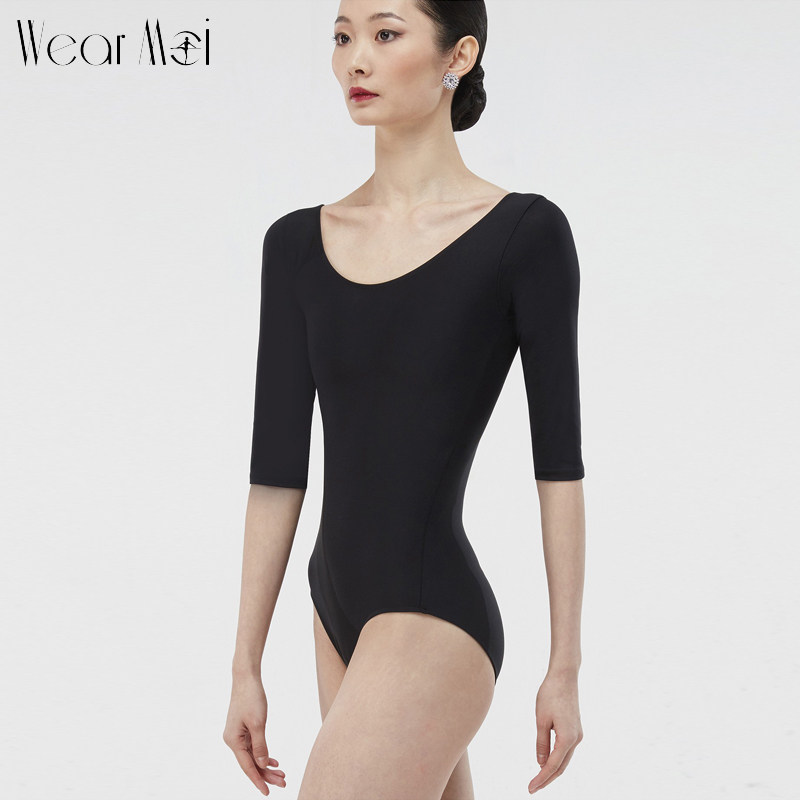 Wear Moi Vimo 2019 French ballet dance practice body yoga dress tight jumpsuit milo