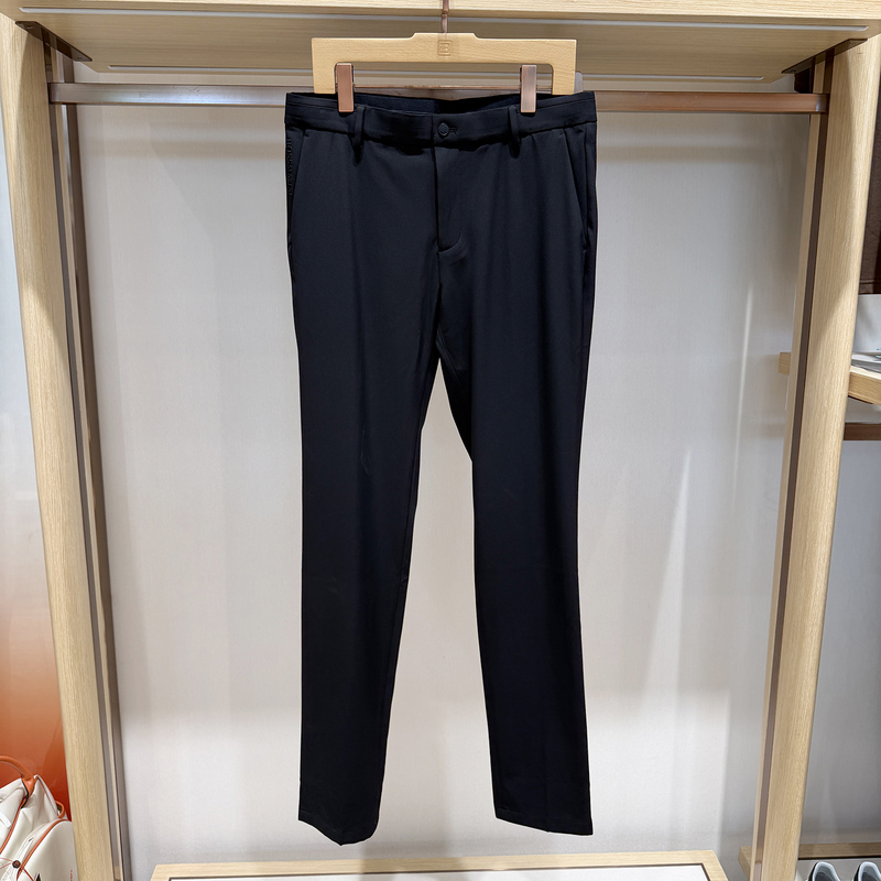 Bosssunwen Autumn/Winter New Business Straight-Leg Commuter Easy-Care Wrinkle-Resistant Men's Casual Pants