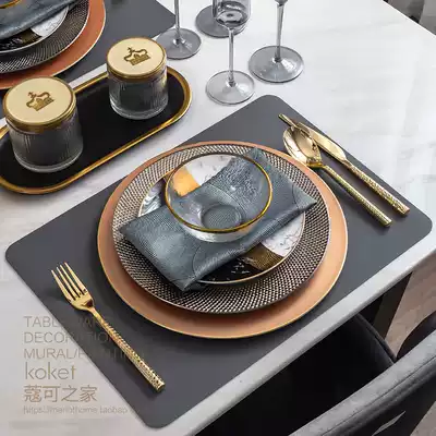 koket cog can Model Room dinner plate tableware champagne hotel table table set knife and fork spoon set