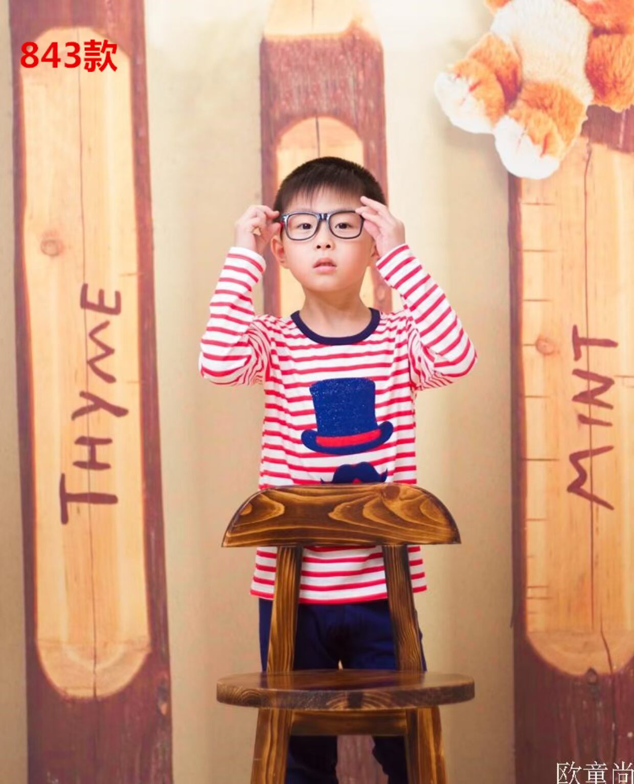Bộ đồ lót nhiệt cho trẻ em của Tong Tong Shang Tuổi trẻ và mùa thu cotton quần áo mùa thu cho bé trai và bé gái áo giữ nhiệt bé trai