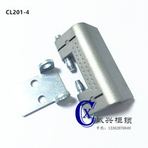 Detachable double-nail plug-in without hole welding dark hinge CL201-4 weitou cabinet distribution box electric cabinet door hinge