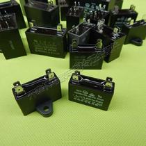 CBB61 air conditioning outdoor heat dissipation motor pin capacitor 1 5-10UF air conditioning plug-in capacitor start capacitor