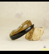 Tibetan characteristics of ethnic style sheep horn bracelet oil moisturizing mouth bracelet can be adjusted in size
