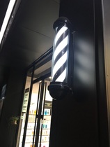 Barber turn light Hair salon led hair salon outdoor wall hanging hair salon shop light barbershop waterproof wall hanging hair light box