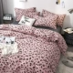 ins nordic gia đình bốn bông giường bông chăn đúp 200x230 mét tám mươi khăn trải giường mô hình trang bị - Bộ đồ giường bốn mảnh