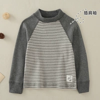 Deep Grey Strip борется за рубашки с высоким воротником 1 кусок