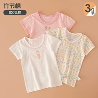 В цветочек, короткий рукав, 100% хлопок