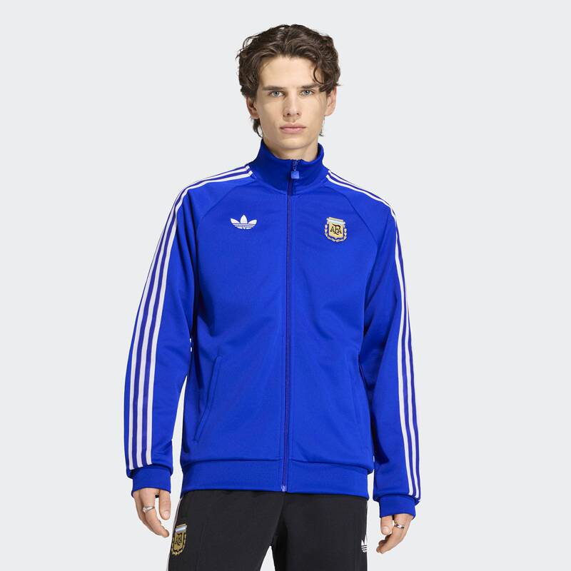 Adidas/Adidas Genuine Argentina Team Retro Football Casual Cultural Jacket Jz6305 Adidas/Adidas Genuine Argentina Team Retro Football Casual Cultural Jacket Jz6305