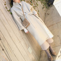 2021 new early autumn winter waitmore coat medium long coat cashmere coat large size womens clothing