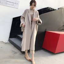 2020 new early autumn winter waitmore coat medium long coat cashmere coat large size womens clothing