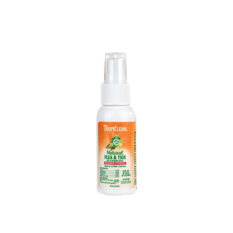Shiba Inu Hee Hee US Imported TROPICLEAN Duomei Clean Plant Essential Oil Lice Removal Spray Antipruritic and Antiallergic