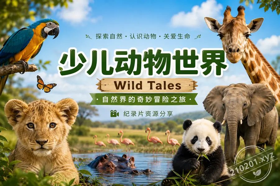 少儿动物世界 Wild Tales 纪录片全 4 季共 20 集完整版音视频在线观看下载