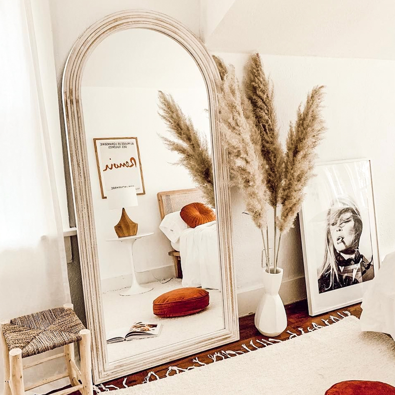 Minima Nordic ins full-body mirror bedroom cloakroom with full body mirror on the wall tennis red home full body mirror floor mirror