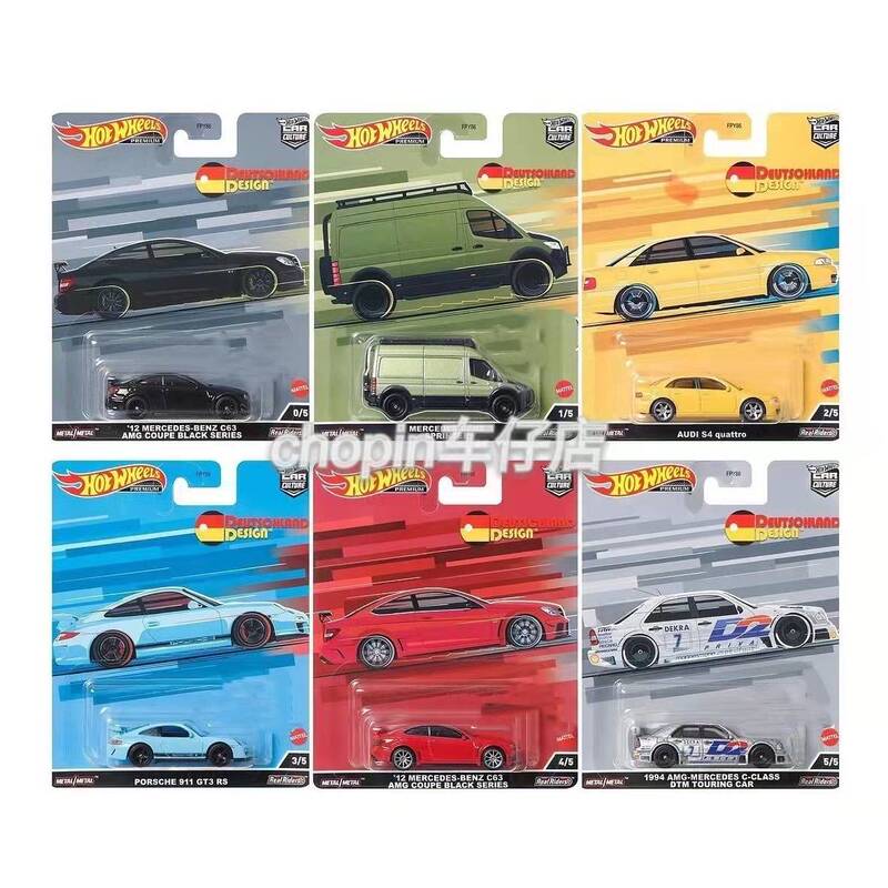 Hot Wheels Car Culture German Design Mercedes-Benz C63 Amg 911Gt3 S4 Hot Wheels Car Culture German Design Mercedes-Benz C63 Amg 911Gt3 S4