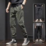 Мужские осенние модные штаны, оверсайз, свободный крой