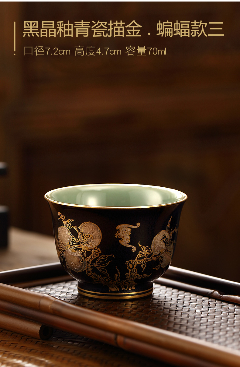 Morning high jingdezhen ceramics China en hall master single cup with personal cup sample tea cup kung fu tea cups