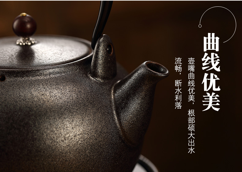 Morning ceramic kettle ceramic POTS.mute household kung fu tea set the boiled tea, the electric TaoLu tea stove to boil tea set