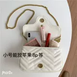 Сумка через плечо, летняя цепь, сумка на одно плечо, небольшая сумка, в стиле Шанель, на цепочке, в западном стиле