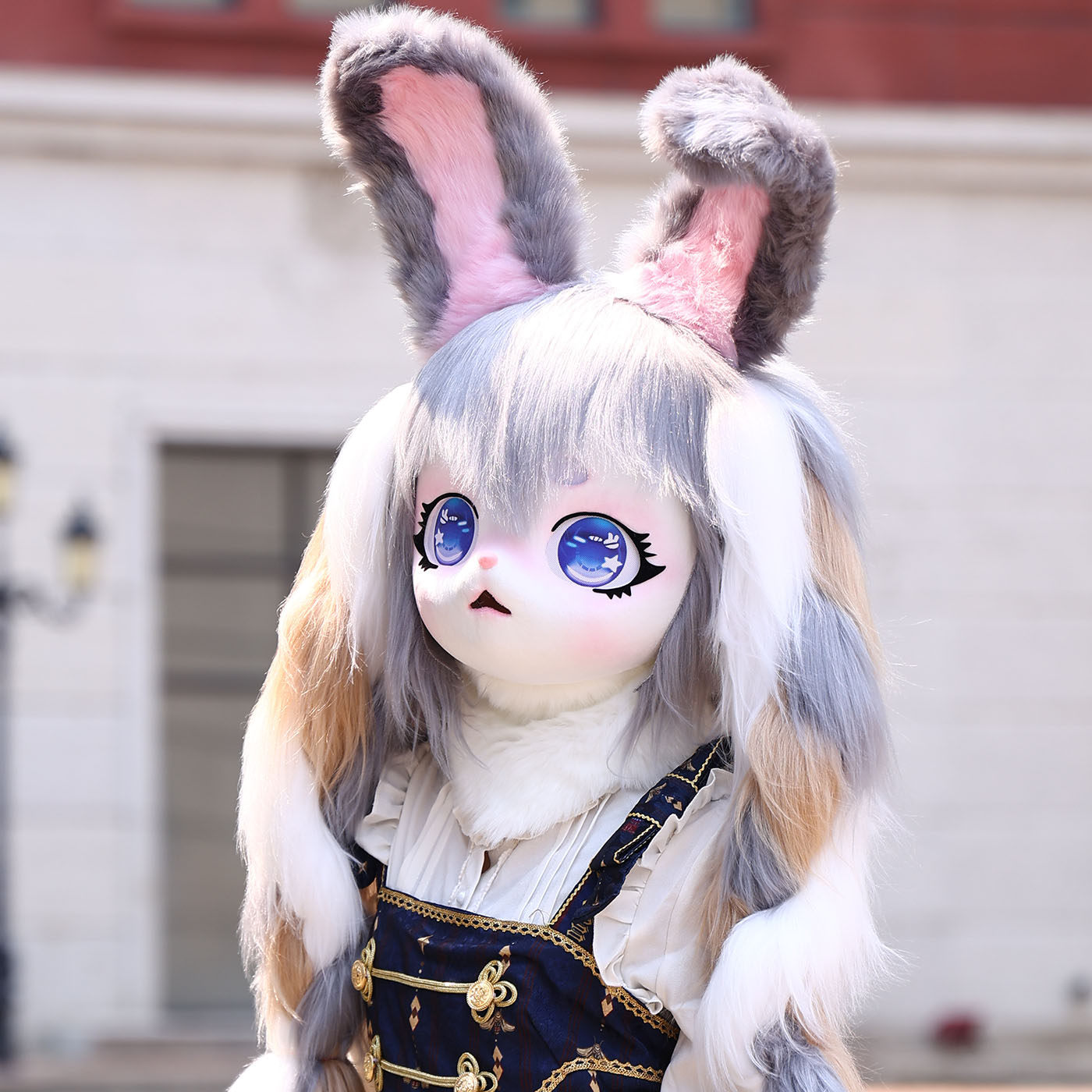 福瑞kig系Furry兽装头骨动漫Cos兽人头套Fursuit兽头DIY日系面具:萌翻天的二次元变身攻略!-furry福瑞-淘宝百科网