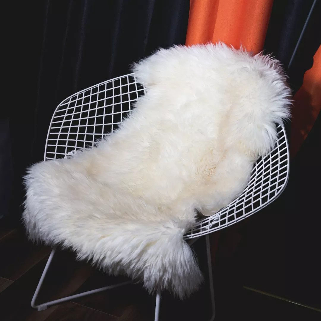Whole Sheep Leather Autumn/Winter Home Blankets Genuine Leather Hair Cushion Mattress Carpet Car Sitting Office Chair Cushion