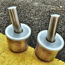 Traditional hand craftsman Heart Food Grade 304 stainless steel grinder drawing household garlic mashing machine garlic mortar