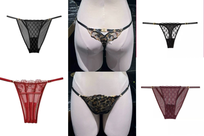 Victoria's Secret S Size Underwear Collection, 0.1kg Pieces, Free Shipping, No Returns or Exchanges