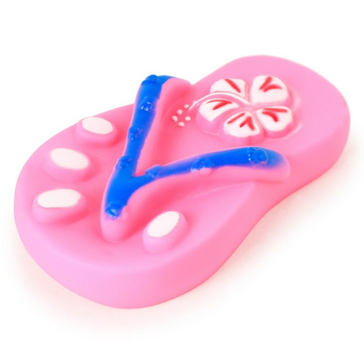 Pet dễ thương giọng hát hoạt hình dép môi trường giọng hát flip-flops chó mèo mèo nhựa cắn dép đồ chơi 	nhà đồ chơi cho chó