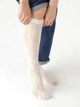 Ready stock~Japanese boots under house TABIO Japanese-made spring and summer sexy lace calf socks mid-length socks