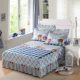 Khăn trải giường cotton bụi váy ngủ váy mảnh duy nhất của giường bông xù nhóm trượt trải giường 1,5m 1.8m 2.0m - Váy Petti