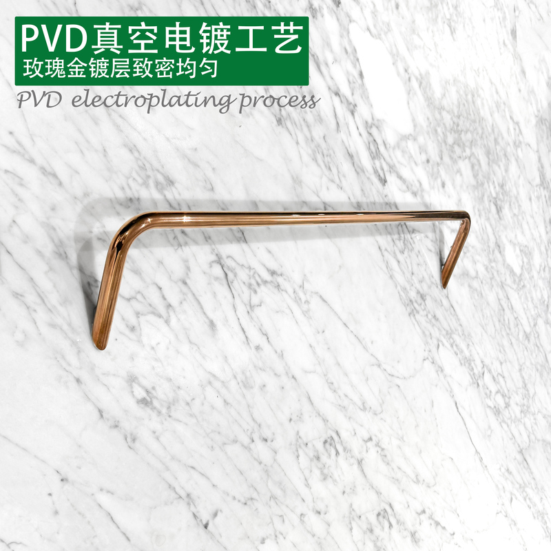 Swiss Jeesi High-End French-Style Bathroom Towel Rack Rose Gold Single Rod Bathroom Towel Rack Copper Towel Hanging Rod Swiss Jeesi High-End French-Style Bathroom Towel Rack Rose Gold Single Rod Bathroom Towel Rack Copper Towel Hanging Rod