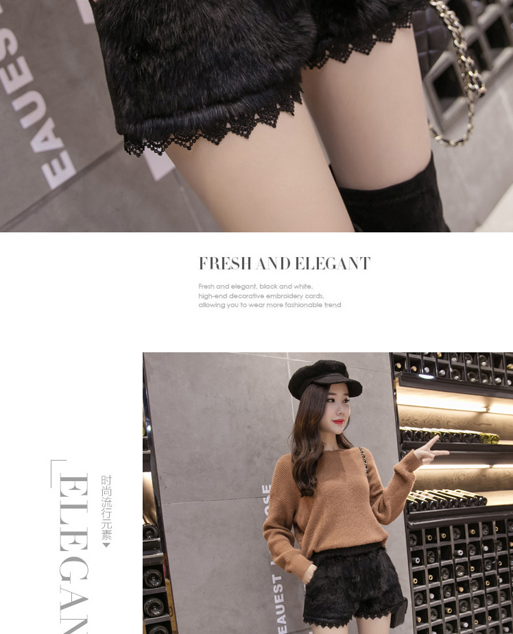 Quần lửng ống đứng mùa đông 2018 mặc quần legging mùa đông mới eo cao là quần thun lông thỏ mỏng co giãn nữ mùa thu đông shop quần áo nữ