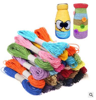 Paper rope set 24 color kindergarten DIY handmade material color paper rope children's toys decoration DIY paper rope painting