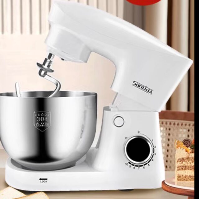 Sanlida Chef Machine and Dough Mixer Original Accessories: Dough Hook, Mixing Paddle, Egg Beater