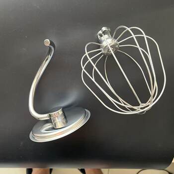 Daewoo Csj05 Food Processor Original Accessories All-Metal Egg Beater/Compatible Dough Hook/Mixing Paddle