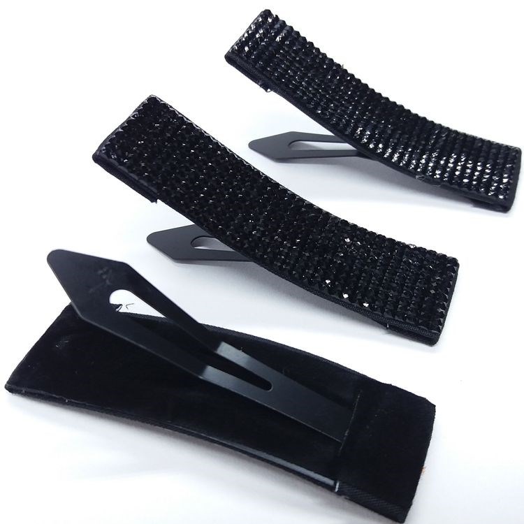 HAIR CLIP HAIR WIDE SIDE CLIP BLACK HAIR CLIP STRAIGHT CLIP ULTRA TIGHT CLIP TOP FLANNEL PRINCESS WOMAN CLIPS EDGE HEADWEAR