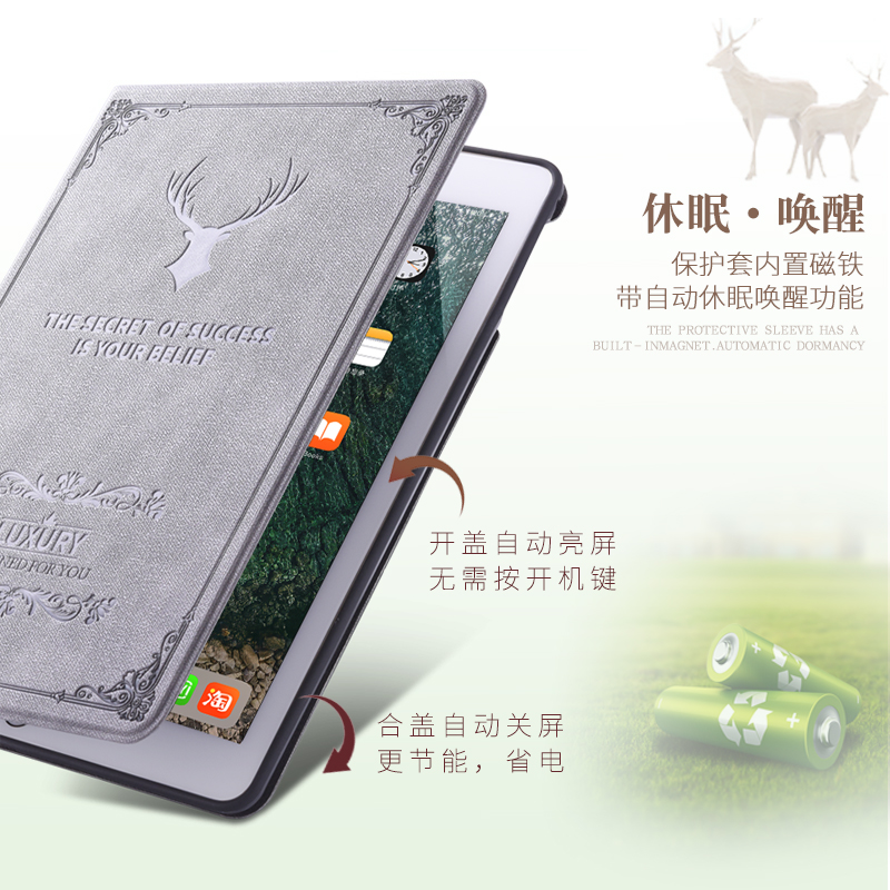 2018 New ipad bảo vệ tay áo táo ipad air2 silicone vỏ mềm 9,7 inch Tablet PC Edition 2017 - Phụ kiện máy tính bảng ốp lưng ipad gen 8