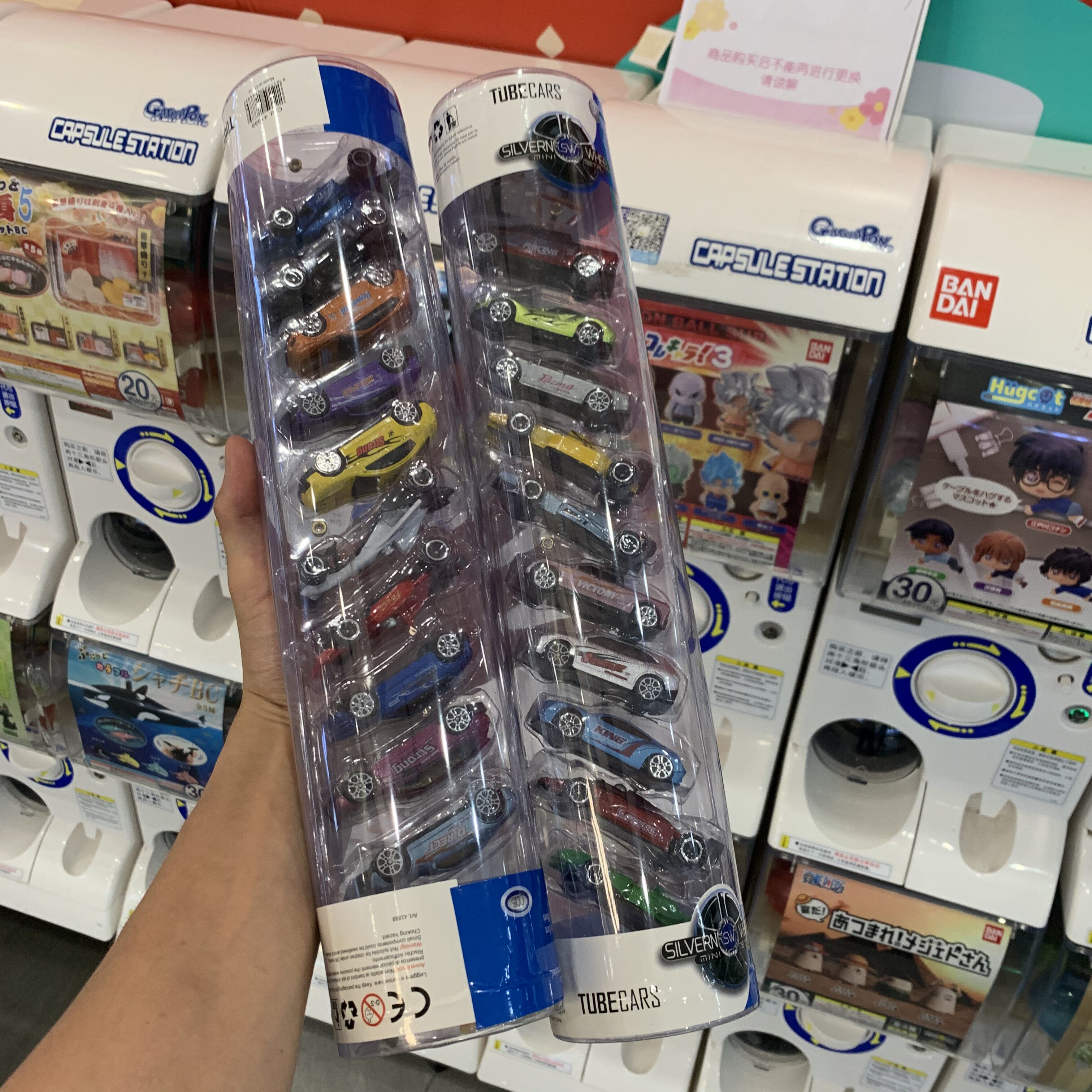 Foreign Trade Order 10 Bucket Loaded With Barricade Parenting Puzzle Model Car Toy Suit Combination