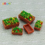 多彩哈泥 Строительство песчаного стола Модель Материал DIY Внутренняя сцена на открытом воздухе сцена прямоугольная квадратная кровать