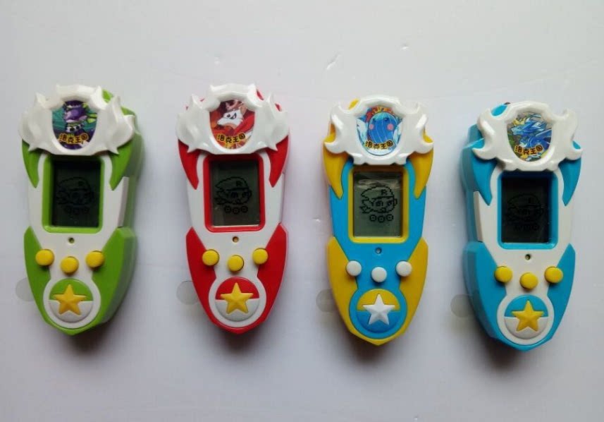 Genuine Menglong handheld Locke Kingdom game console digital battle machine Dream Dragon's toy infrared digital battle machine