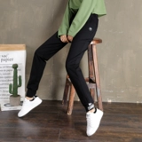 Утепленные длинные демисезонные штаны для школьников, большой размер, свободный крой, 2020