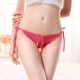 Thongs Đồ lót nữ ren chữ T tự chèn trong suốt siêu mỏng siêu hiển thị phối cảnh sexy cám dỗ đam mê nóng bỏng - G-string