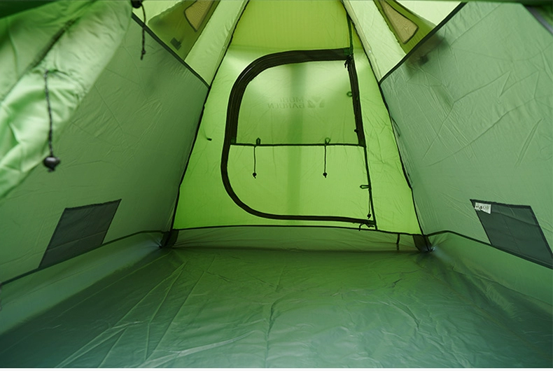 Mu Gaodi leo núi ngoài trời cắm trại cắm trại đôi bằng nhôm chống mưa và chống mưa ba lều khai thác đôi - Lều / mái hiên / phụ kiện lều
