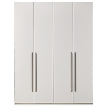 Quanyou Home Modern Simple Wardrobe Bedroom Home Four-Door Five-Door Wardrobe Storage Large-Capacity Storage Cabinet