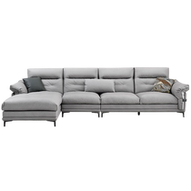 (Brand Flash Sale) Quanyou Home Fabric Sofa Home Living Room Large Apartment Technology Fabric Sofa 111007