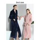 Pajamas for women winter coral velvet bathrobes for couples plus velvet thickened and long flannel pajamas for men autumn winter spring