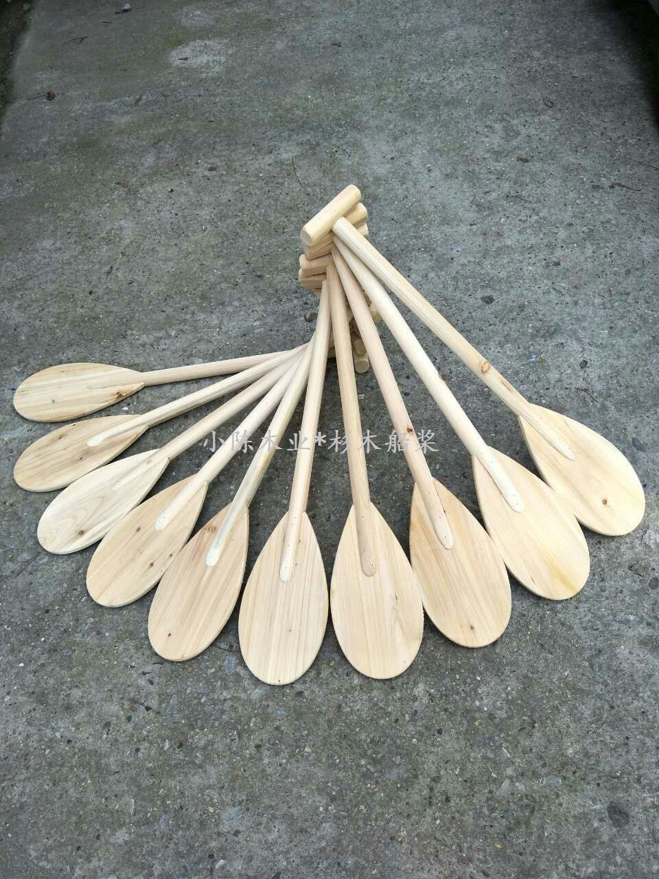 Xiaochen wood industry 0 8 meters children's performance paddle children's performance paddle kindergarten children's paddle stage performance can be customized