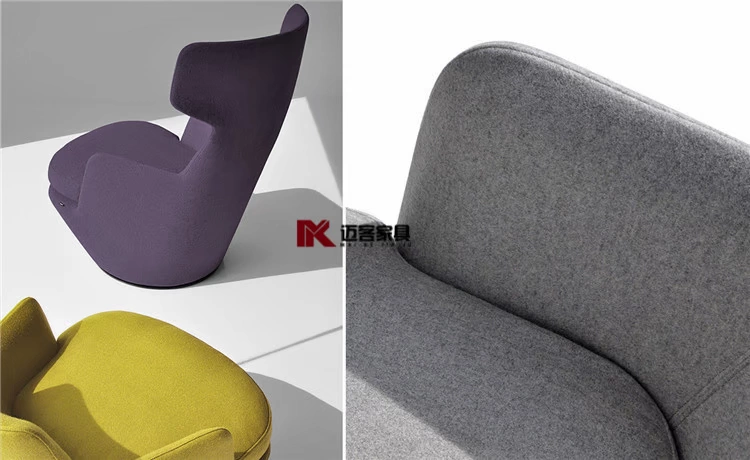 Design.M thiết kế nội thất lần lượt armchiar nhập khẩu ghế sofa căn hộ nhỏ cashmere ghế tiffany