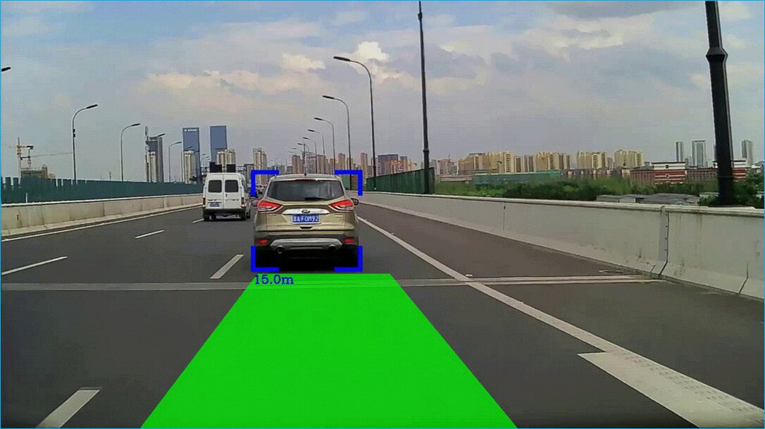 товар из китая 大华车载前向碰撞  车道偏移车 距过近预警 adas摄像机 Dahua