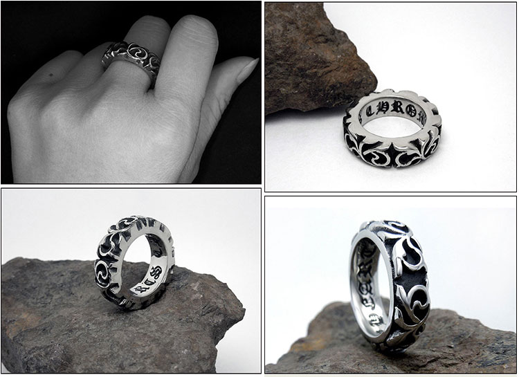 Bague homme en Acier au titane - Ref 3088764 Image 10