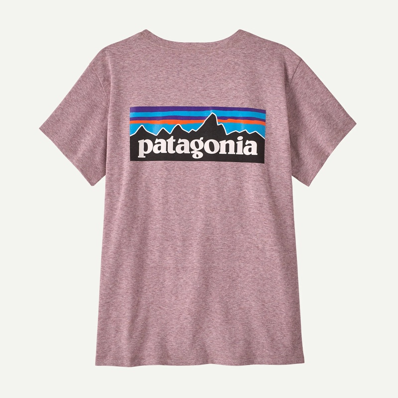 Patagonia Women's Classic Blended Short Sleeve T-Shirt P-6 Logo 37567